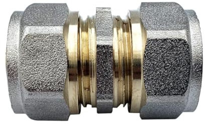 Lot de 10_Manchon à compression pour tube PER Ø16