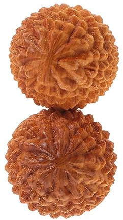 Gatuida 2st Massagekugel Werkzeuge Für Holz Fitnessversorgung Handbälle Aus Holz Handphysische Verzierung Chinesische Handbälle Handmassagebälle Aus Yoga Trainingsball Hölzern