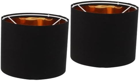 PRETYZOOM Lot De 2 Abat-jour Décoratifs En Tissu De Lin Pour Lampe Suspendue Plafonnier Pour Cuisine Et Salle À Manger