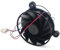 GOLACOD Moteur de ventilateur de refroidissement pour réfrigérateur Haier, ventilateur de refroidissement à 3 fils à fréquence variable DC 12 V 0,26 A, remplace 12038GE-12M-YT