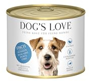 Dog's Love Adult | Nassfutter für Hunde | 6 x 200 g | (Fisch)