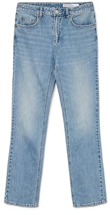 VERO MODA Female Straight-Fit VMTESSA Hohe Taille Gerade geschnitten Jeans | Straight fit jeans