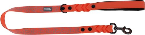 Kerbl Pet Leine Puno, orange, 25mm x 100 cm