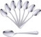 Stainless Steel Tablespoons Set of 8 - Soup, Serving, Table Spoons, Dishwasher Safe, Durable, Mirror Finish, Rust Resistant - Ideal for Home, Restaurants, Parties, Café