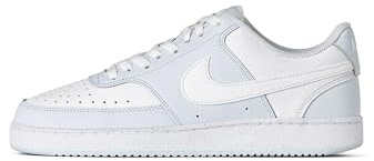 NIKE Women's W Court Vision Lo Nn Trainers, Football Grey White, 9.5 UK