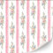 3 Sheets Self-Adhesive Wallpaper for Dollhouses Scale 1:12 Modern Wallpaper Art Deco Wallpaper Artdeco Wallpaper (Flower Bouquet)