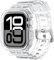 Miimall Correa de Reloj con Funda para Apple Watch 10 46MM,Material TPU,Band Suave y Resistente,Funda Resistente al Polvo y al Aguapara,Band de reloj con Carcase pare Apple Watch 10 46MM,Transparente