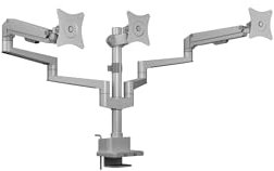 ICY BOX IB-MS525-T Monitorarm für 3 Monitore