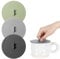 3 Pcs Silicone Cup Covers Mug Cover Lids For Glass Cups Colored Universal Reusable Mug Cover Food Grade Dust-Proof Airtight Seal Lids Anti-Dust Airtight Seal For Mugs Cups Coffee Cup