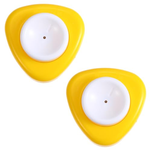 Ptwola 2 Pcs Raw Eggs Piercer Egg Hole Poker Puncher with Base Safety Lock to Get Good Hard Boiled Egg Easy Peeler Shell Remover Poker with Retractable Sharp Pin for Boiling Eggs Kitchen Tools