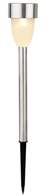 LED-Solar-Pfahlleuchte Ø5,5-H26cm warmweiß