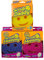 Scrub Daddy + Scrub Mommy 3 Pack - Smiley Face Sponges for Cleaning & Washing Up - Multipack Kitchen Non Scratch Scourers with FlexTexture Firm & Soft Scrubbing, Dishwashing Scrubber