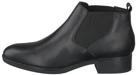 Geox D Felicity Np Abx C, Stivaletti Donna, Nero (Black 01), 35 EU