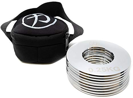 Strength Shop Fractional Steel Olympic Plate - 8 x 0.25kg - With Bag