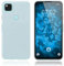 PhoneNatic Case kompatibel mit Google Pixel 4a - Crystal Clear Silikon Hülle Crystal-case Cover