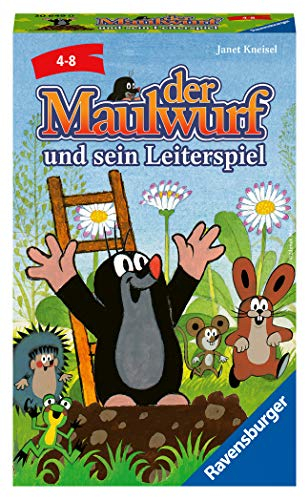 Ravensburger Kinderspiel 20649 - Der Maulwurf und Sein Leiterspiel, EIN Mitbringspiel von Ravensburger für Kinder ab 4 Jahren