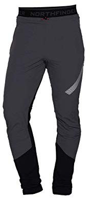 NORTHFINDER Herren-Ski-Tourenhose aktiv Sport Polartec Power Stretch Pro - Grey - S