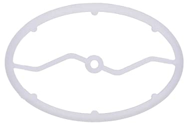 Voxura Fixierungs-Clip Befestigungs-Clip 60x40x3,4mm für Leitungen Rohre Kabel 20mm bis 60mm Weiß 100 Stück