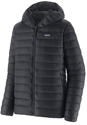 Patagonia Herren M's Down Sweater Hoodie Jacke, Schwarz, L EU