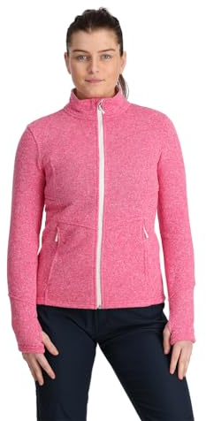 Spyder Damen Soar Full Zip Fleece Jacket Fleecejacke, Pink, 38