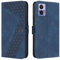 YIRRANZD Custodia per Motorola Edge 30 Neo/Edge 30 Lite, Cover a Libro in Pelle PU con Slot Cart e Silicone TPU Bumper, Flip Caso Portafoglio Cover per Motorola Moto Edge 30 Neo/Edge 30 Lite (Blu)