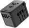 VOOMY Reiseadapter Weltweit 35W Schnellladung, Universal Reisestecker für 170+ Länder, Reisestecker Adapter Weltweit Europa USA Mexiko Australien, Universal Reiseadapter mit 2 USB-C und 3 USB-A