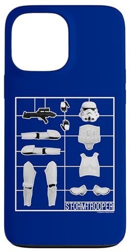 Kit modello retrò Stormtrooper originale Custodia per iPhone 13 Pro Max