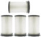 Filtro HEPA, Compatibile Con Electrolux, ZS201 ZS203 ZT17635 Z1300-213 ZT1764 ZTF7660IW ZTI7610 ZEG300, Aspirapolvere(4PCS)