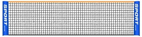 Tragbares Badminton-Tennisnetz, Sportnetz for Pickleball-Tennis-Fußballtraining (nur Netz, kein Ständer) Für Garten Sports(5.1m)