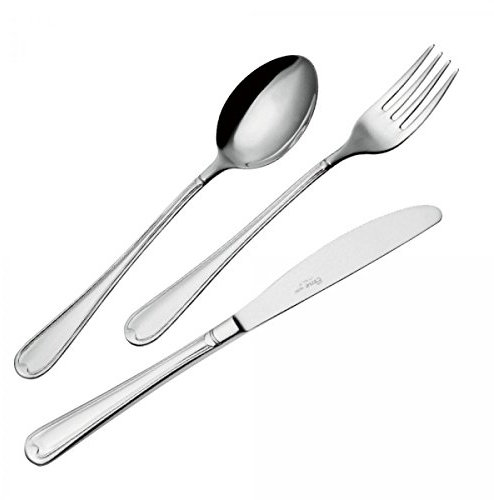 Servizio Set di Posate 24 pezzi in Acciaio Inox Eme Euro