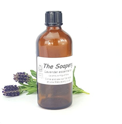 Organic Lavender Essential Oil 100ml - 100% Pure and Natural - Certified Organic by Soil Association