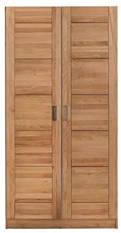 Moderner Kleiderschrank Schrank Tollow 2 TRG. Kernbuche massiv NEU