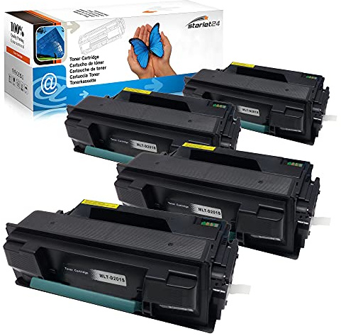 4X Toner ersetzt MLT-D201S für Samsung ProXpress M 4030 ND Samsung ProXpress M 4080 FX | 10.000 Seiten
