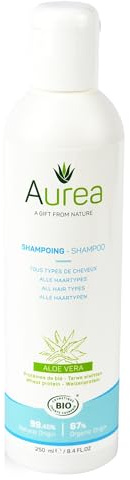 Aurea Aloe Vera Shampoo For Unisex 8.4 oz Shampoo