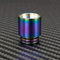 LITAO-EC, Rainbow Vape Boquilla De Acero Inoxidable 810 Punta De Goteo para Atomizador De Cigarrillo para SMOK TFV12 Prince / TFV8 Big Baby Tank,Sin Tabaco ni nicotina (Color : Rainbow)
