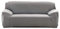 Feilaxleer Elastischer Sofabezug 1 Sitzer/2 Sitzer/3 Sitzer/4 Sitzer, Stretch Sofa-überwürfe Sofahusse für Sofa mit Armlehne (3 Sitzer,Grau)