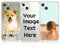 AnNengJing Personalised Photo Phone case Custom Soft TPU Clear Shock Absorbing Cover for iPhone 13 MINI 5.4 - Design Your Own Phone Case with Image,Text and Business Logo