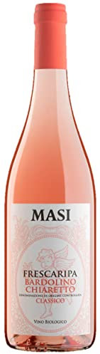 Masi Frescaripa Roséwein Bio DOC (1 x 0,75l) - Rosé Chiaretto Bardolino Classico aus Italien - Rosewein bio und vegan