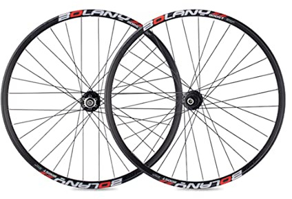 SHKJ MTB Laufräder 27.5/29 MTB Fahrradfelge, Scheibenbremse Laufradsatz Mountainbike Fahrradfelge, Steckachse 32 Löchern Nabe Für 8 9 10 11 Speed (Color : Black, Size : 29 inch)