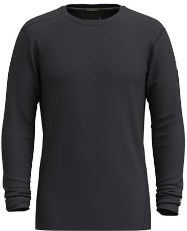 Smartwool Herren Mens Classic All-Season Merino Base Layer Long Sleeve, Schwarz, S EU