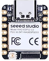 Seeed Studio XIAO ESP32-S3-2,4 GHz WLAN, BLE 5.0, Dual-Core, Akkuladung unterstützt, Energieeffizienz und reichhaltige Schnittstelle, ideal für Smart Homes, IoT, tragbare Geräte, Robotik usw