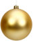 Weihnachtskugeln zum Aufhängen Mehrfarbig 20,3 cm bruchsicherer großer Kunststoff-Weihnachtskugel-Dekorationsball in Bonbongold, um eine lustige Weihnachtsbaumkugeln für (Gold, One Size)