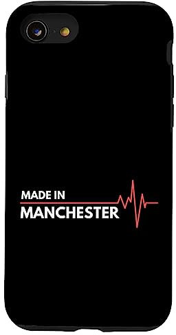 Born In Manchester UK United Kingdom Birth Place City Case for iPhone SE (2020) / 7 / 8
