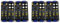 ISTOVO 4 Stück 2 Wege Aktive Frequenzweiche Filter Verdreifachen Bass Audio Lautsprecher Frequenz Teiler mit NE5532 Pre-Chip für Geändert Audio