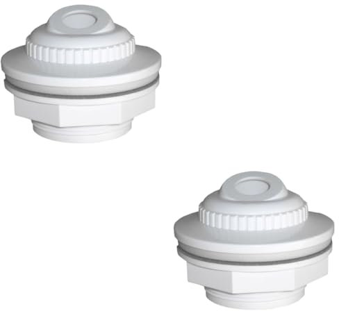 Milisten 2pcs Pool Inlet Nozzle Replacement Fitting for above Ground Swimming Pool Stream Flow Directional Jet Spa Accessories