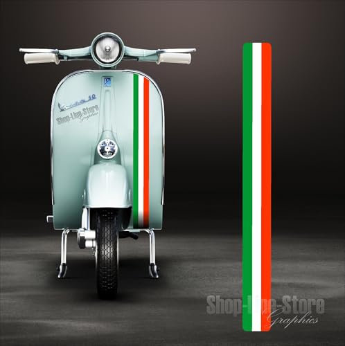 Fascia Adesiva Stickers Italia Worldcustom compatibili con Vespa Moto