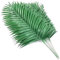 Heidouse Feuilles de Palmier artificielles 12 pcs 20x9.5 Pouces de Paume réaliste Feuilles Palmier à Faible Entretien Plante Tropicale Verte en Plastique pour Arrangement, fête, Table