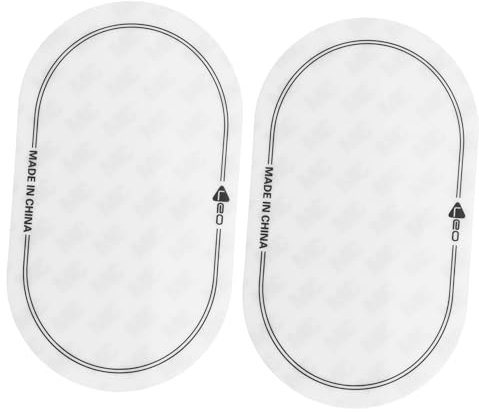 YARNOW 2stücke Doppelt-kick-drum-patch Schützender Schlagzeug Aufkleber Für Bass Drum Langlebige Und Praktische Trommelfellverstärkung Überton Und Optimiert Klang Robustes Drum Skin Schut