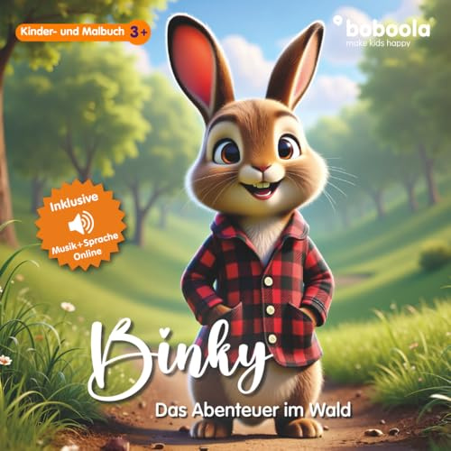 Premium Kinderbuch: Binky - das Abenteuer im Wald | 99 Seiten (boboola - Kinderbücher der nächsten Generation) (boboola - die nächste Generation Kinderbücher, Band 1)
