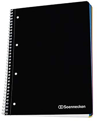 Soennecken Meetingbook 3096 DIN A4 4fach gelocht 90g/qm schwarz